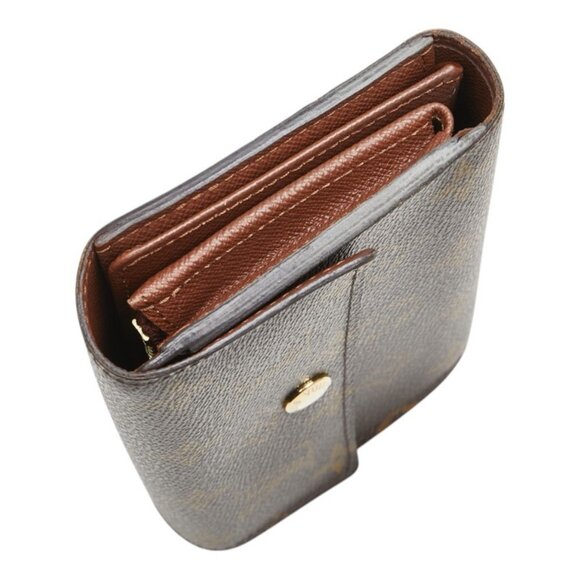 LOUIS VUITTON Brown Monogram Wallet - Picture 4 of 11